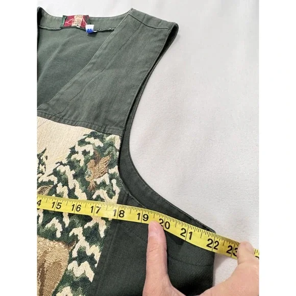 Vintage Orvis Santa With Deer Vest Made in Usa - Picture 8 of 9